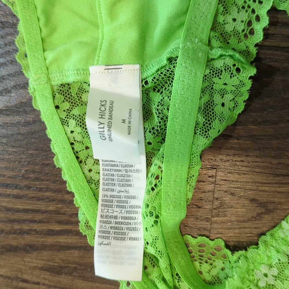 Gilly Hicks Lacey Unlined Bandeau - Picture 5 of 5